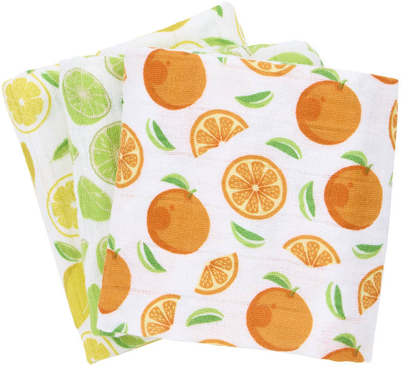 Frutti musselinklut 50x50 3pk
