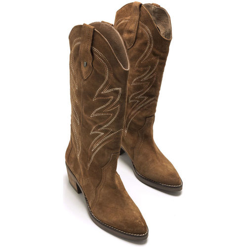 MTNG - MUSTANG BOTA DE TACON TEO MARRON Negro