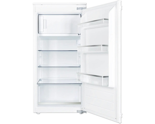 Amica EKSS 361 215 koelkast met vriesvak, afmetingen (B x H x D): 56 x 1028 x 55 cm, koelvak: 124 l, vriesvak: 16 l