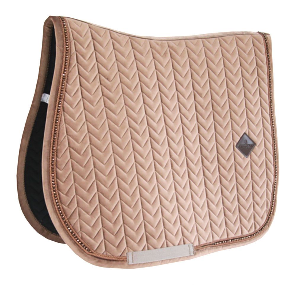 Kentucky VELVET PEARLS - Tapis de dressage beige