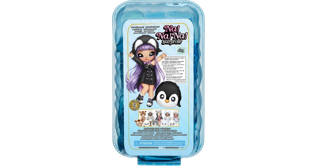 MGA EntertainmentNa! Na! Na! Surprise - 2-in-1 Cozy-serie - Zeehond Pop