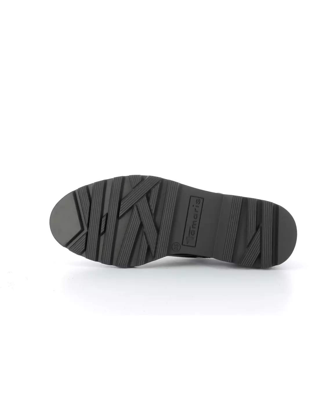 TAMARIS 1-23605 087 - Mocassins & bateaux Blackpatentstructur