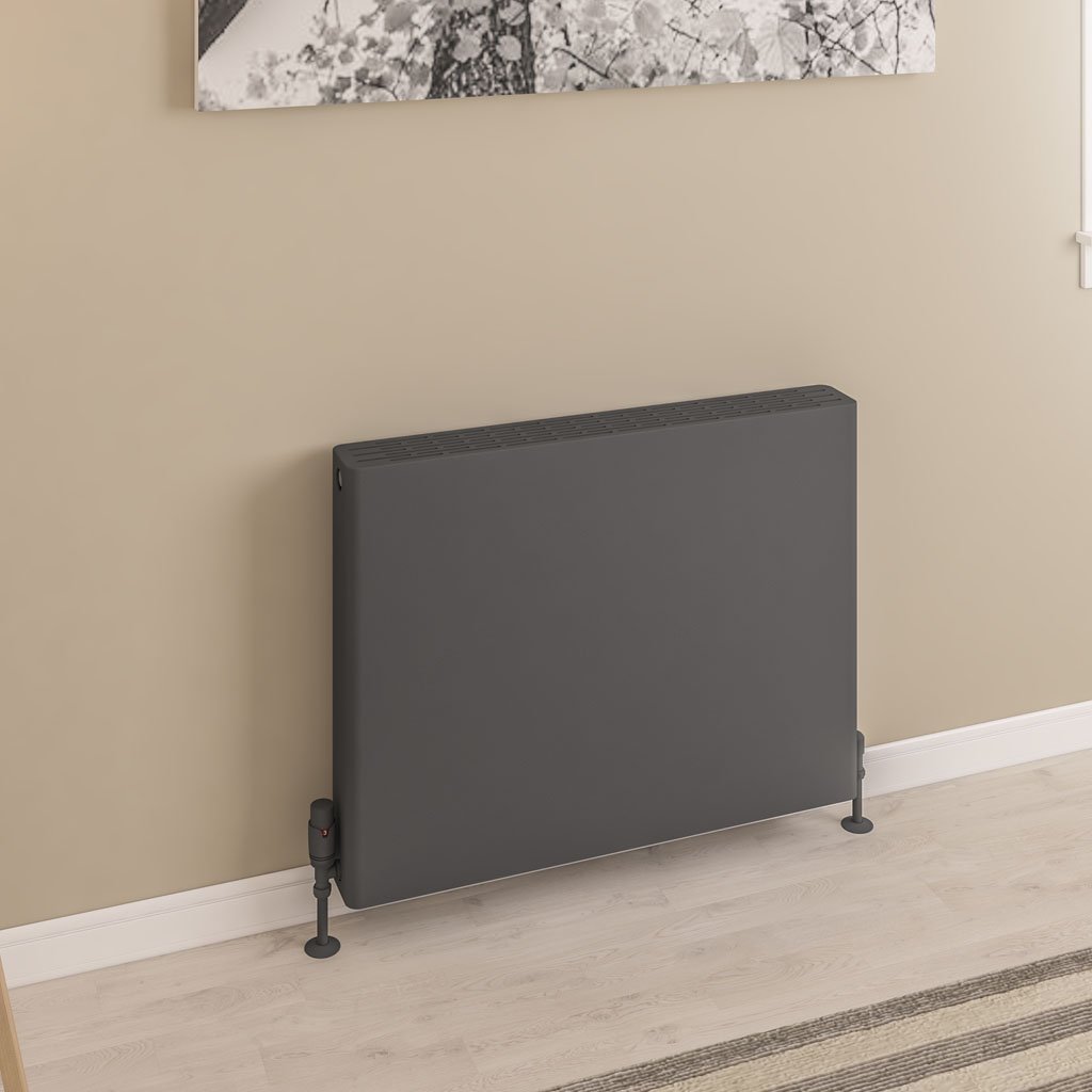 Eastbrook Keynsham paneelradiator 80x60cm 1577W antraciet