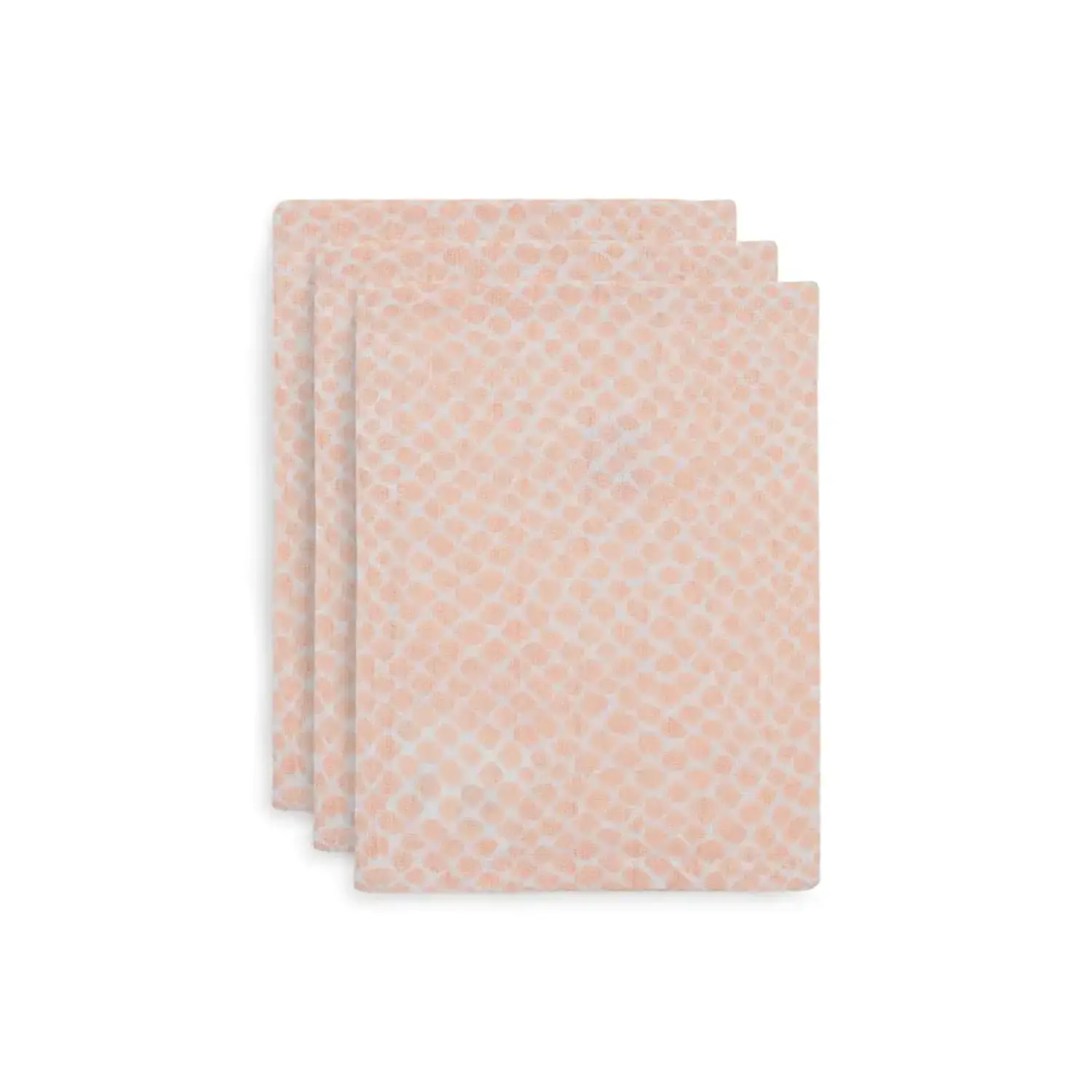 Jollein | Washandje hydrofiel snake pale pink ( 3 pack)