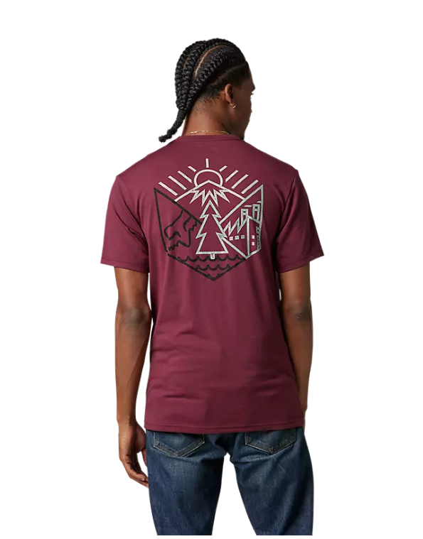 FOX Caveaut Drirelease Tee T-shirt Rød