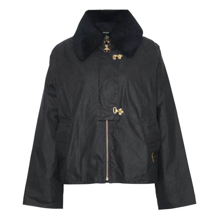 Barbour Veste Drummond Wax | Bleu marine