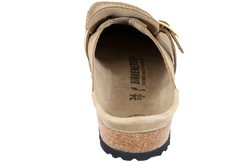 BIRKENSTOCK BUCKLEY SLIPPERS I TOBACCO SKIND