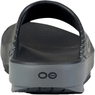OOFOS OOahh Sport Slide Black Matrix