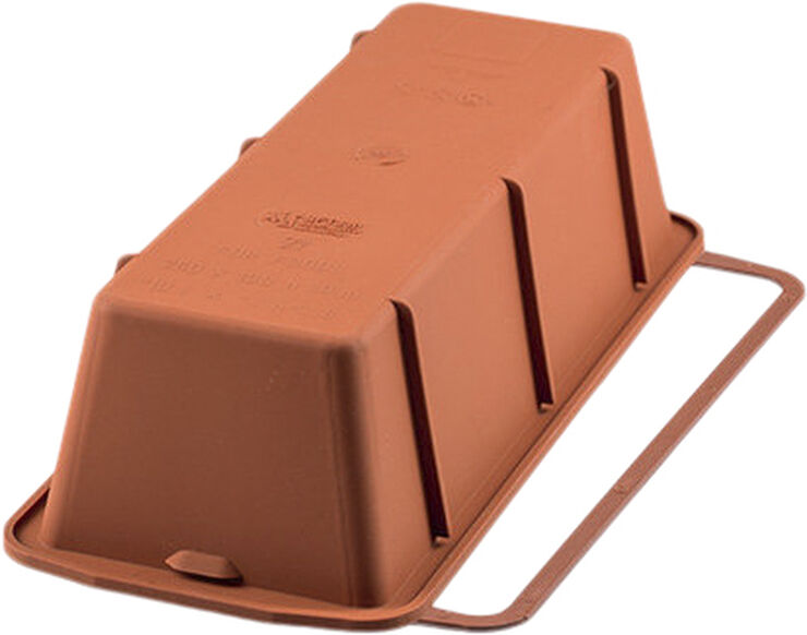 Silikomart BRØDFO. SILIC. 260X100.H70. 1,5L Terracotta
