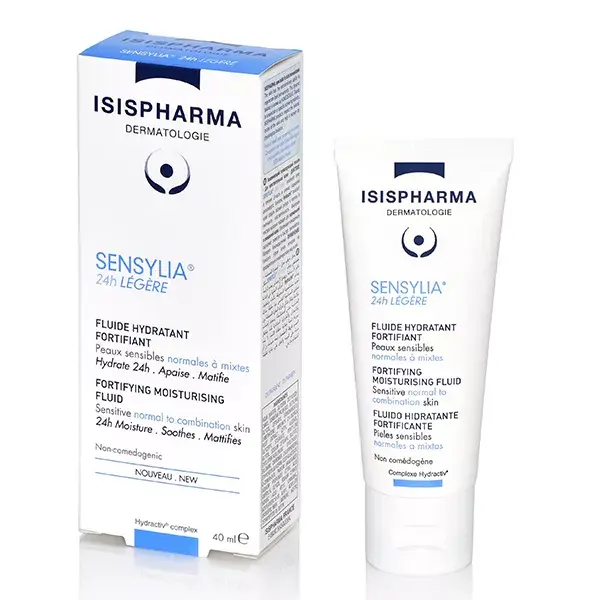 Isispharma Sensylia 24h Légère Fluide Hydratant Fortifiant 40ml