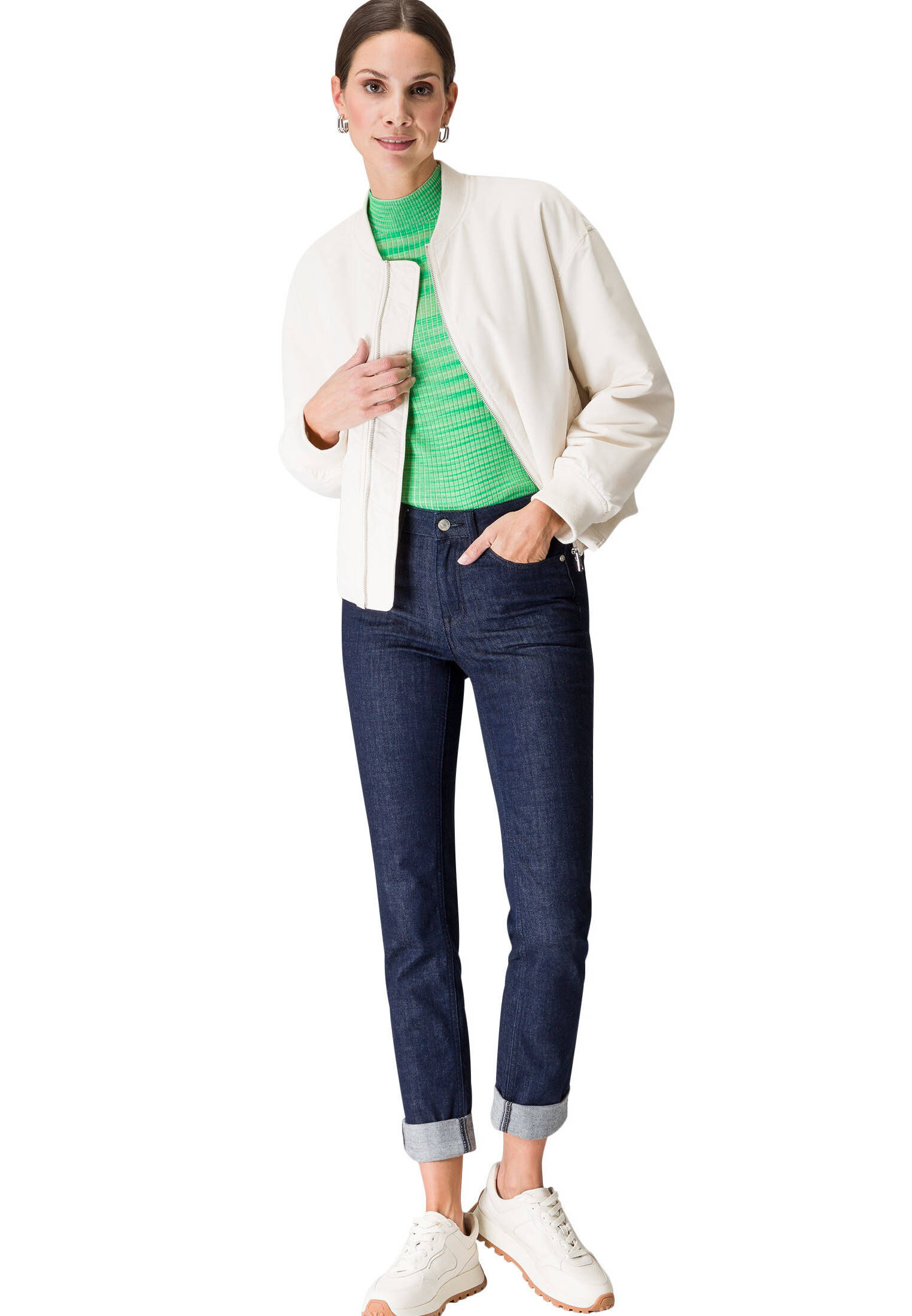 zero| Damen Pullover mit Farbverlauf