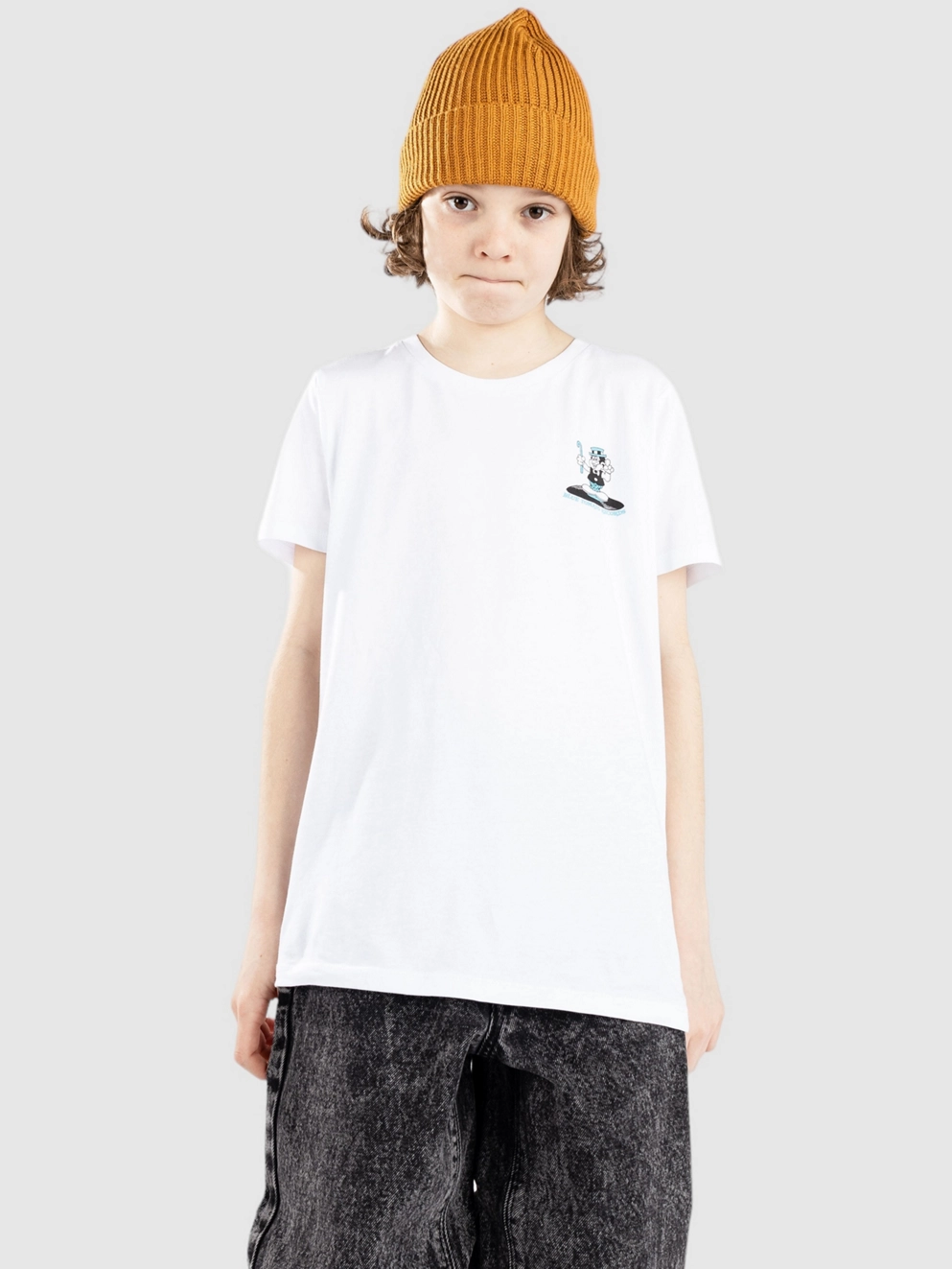 Blue Tomato Like Musik Kids T-Shirt white