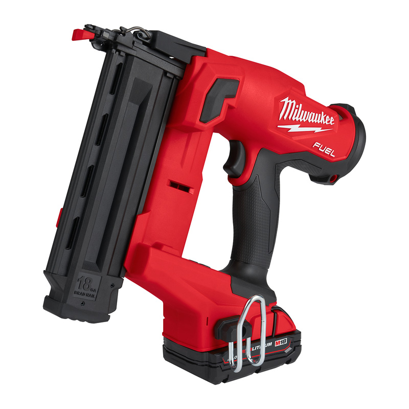 Milwaukee M18 FUEL FN18GS-202X accu afwerkingstacker 18V Li-ion