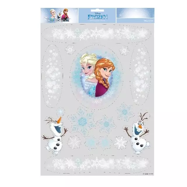 Stickers pour fenêtre Disney la Reine des Neiges et Olaf