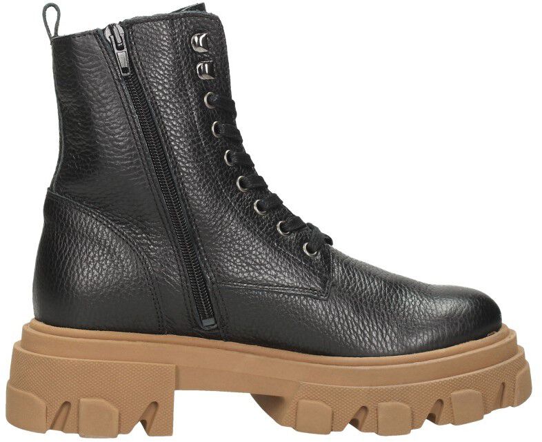 Ps. Poelman Dames veterschoenen zwart
