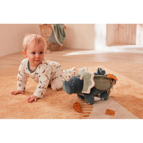 Tiga Stegi & Ops Pyjama velours AOP 1 mois - NOUKIE 'S
