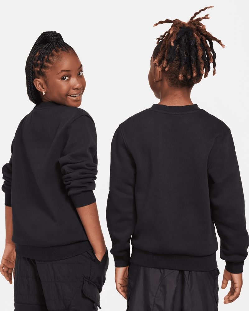 Sweat-shirt Nike Sportswear Club Fleece Noir pour enfant