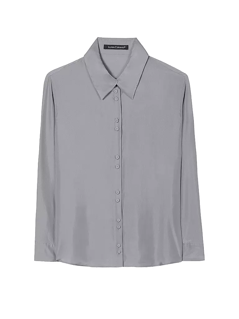LUISA CERANO Hemdbluse grau
