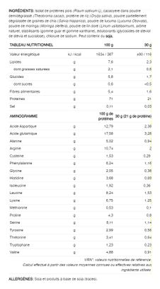 Boisson protéinée 226ERS Vegan Protein Chocolat - 700g