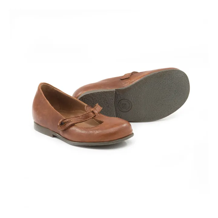Pèpè Ballerines Boucles | Marron