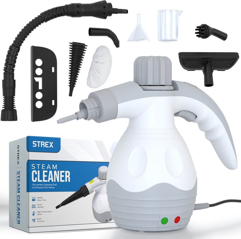 Strex - Stoomreiniger - Extra Krachtig - 1200W - Multifunctioneel