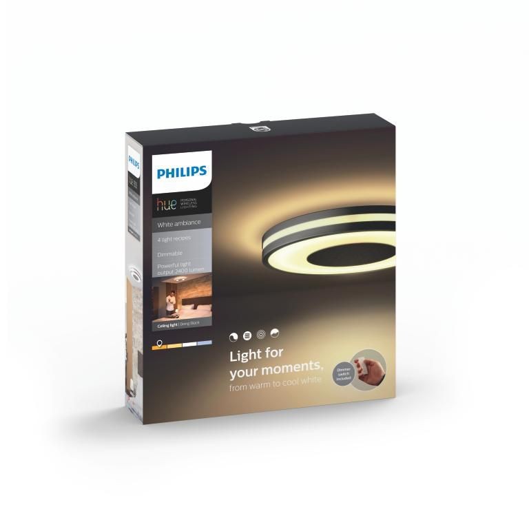Philips Hue - 3xBeing Ceiling Light Black - Bundle