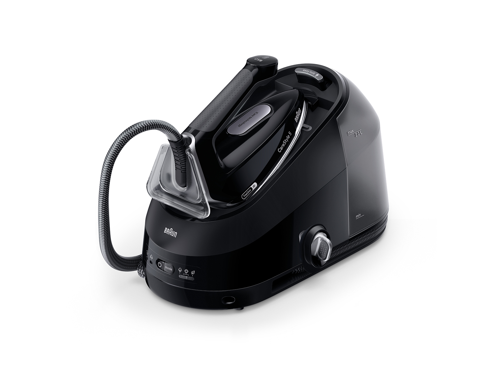FERRO COM CALDEIRA BRAUN IS5249BK 2400W 7.5BAR