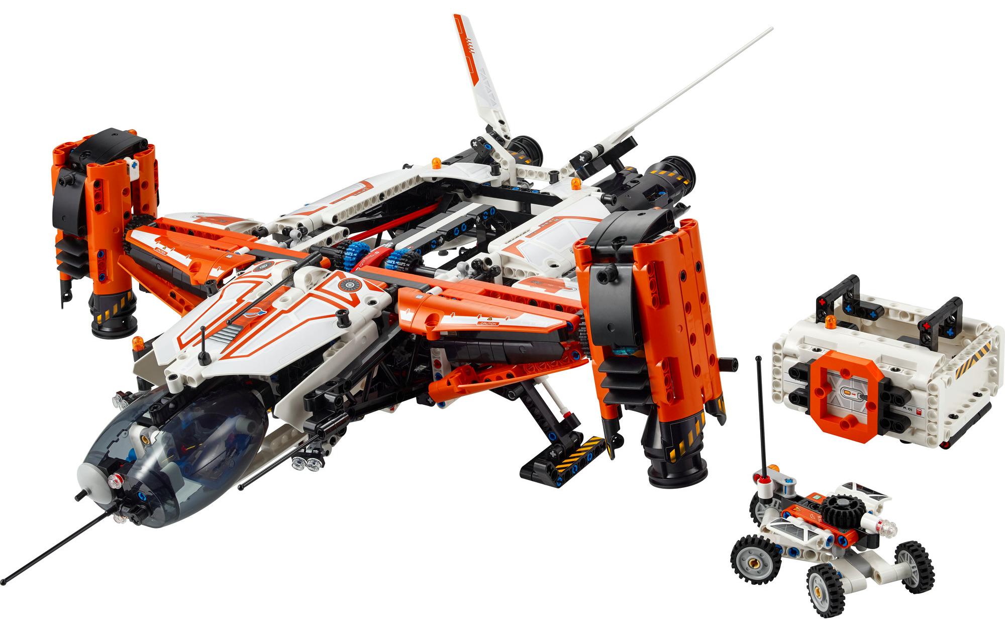 Technic VTOL Schwerlastraumfrachter LT81 42181Raumfahrt-Spielset mit coolen Funktionen