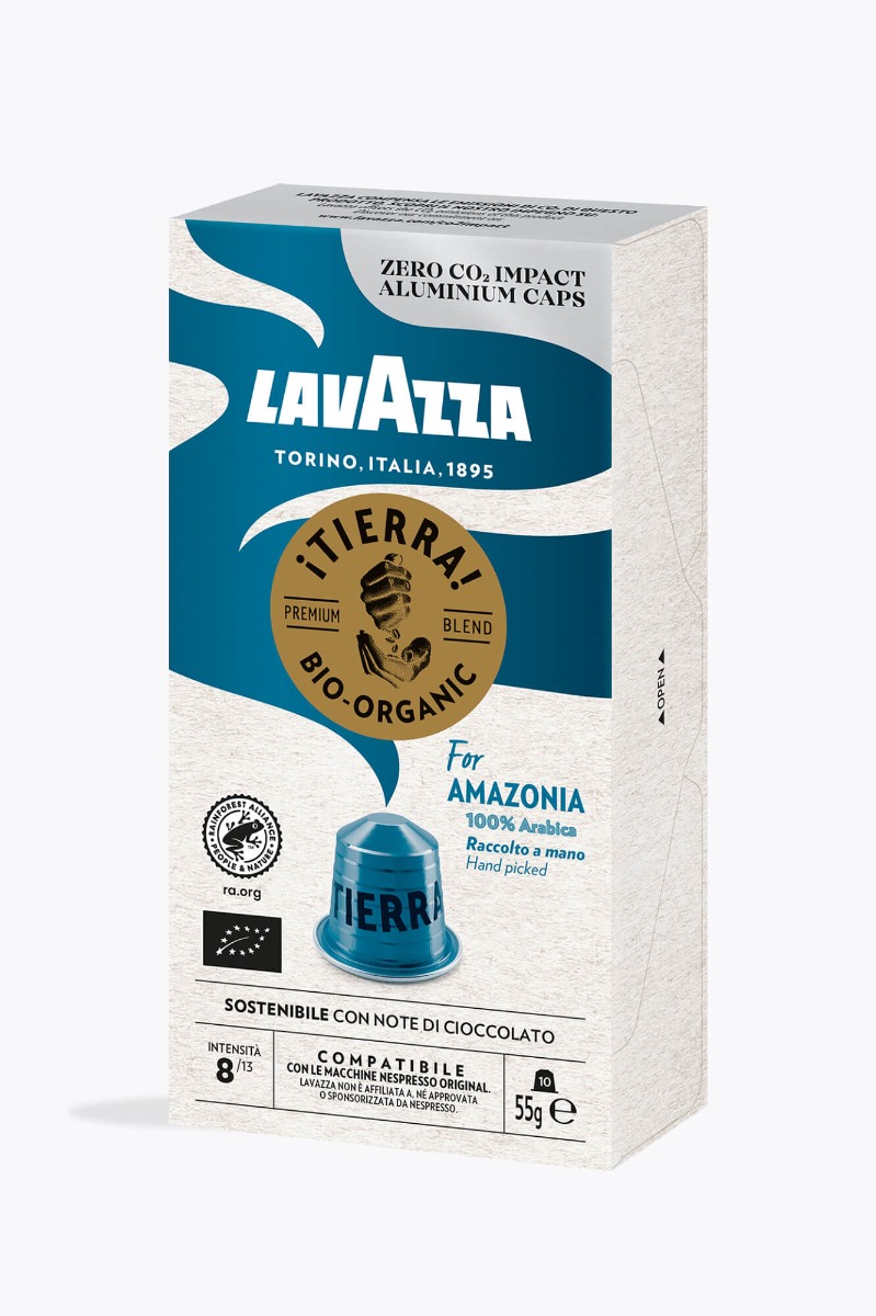 Lavazza Espresso Tierra For Amazonia Bio-Organic 10 Kapseln Nespresso® kompatibel
