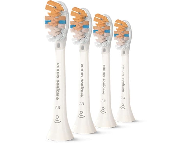 Philips Zahnbürstenkopf Sonicare Premium All-in-One 4 Stück Ersatzbürsten