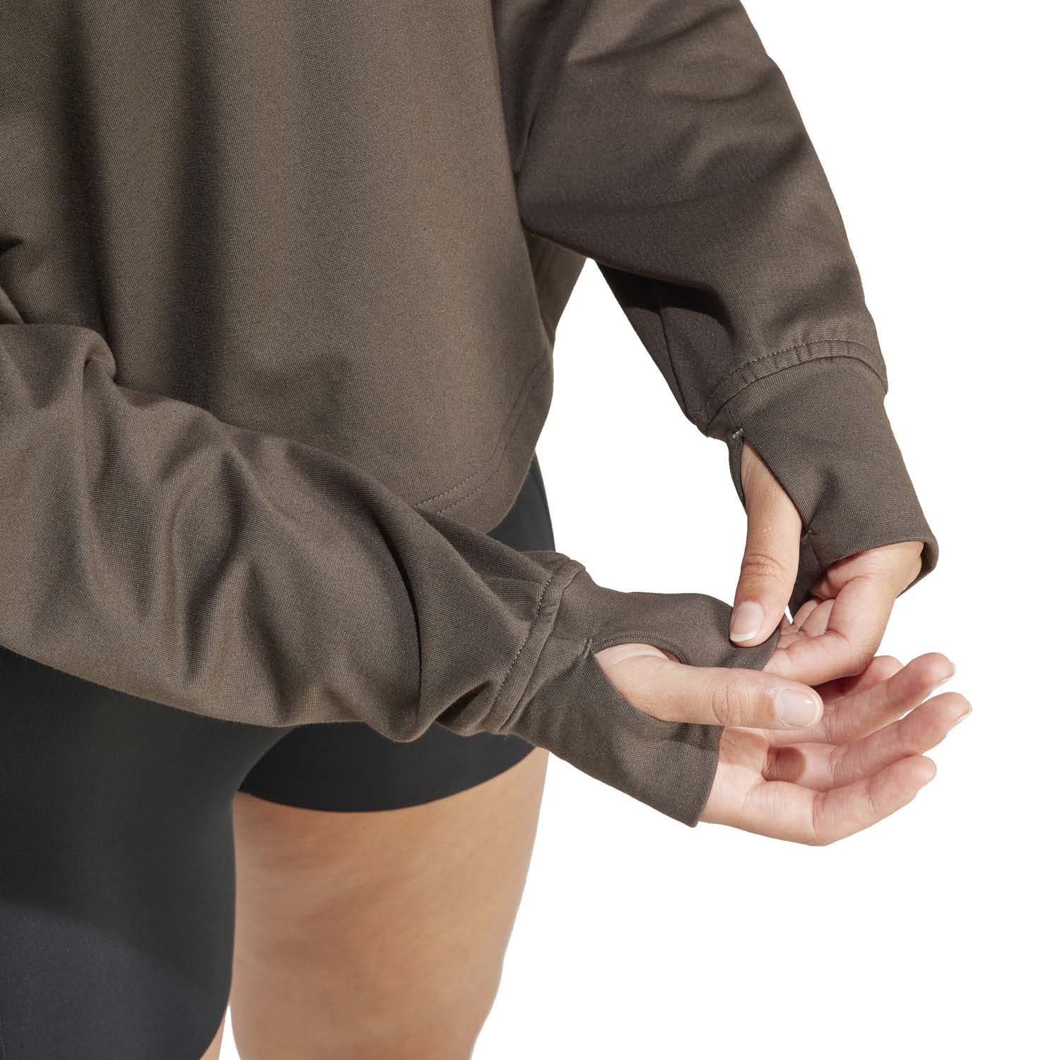 adidas  Power Loose Fit Back-Ventilation Hoodie