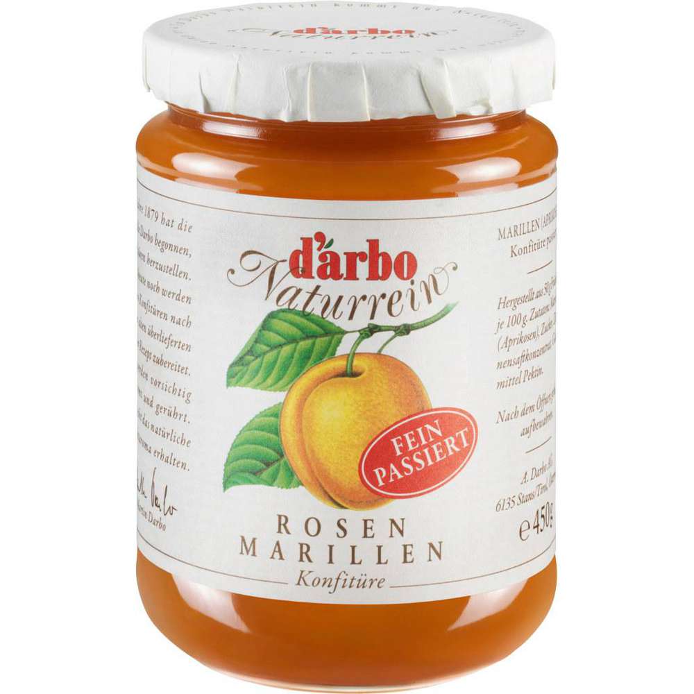 Darbo Naturrein Konfitüre extra, Rosenmarille MHD:7.8.26
