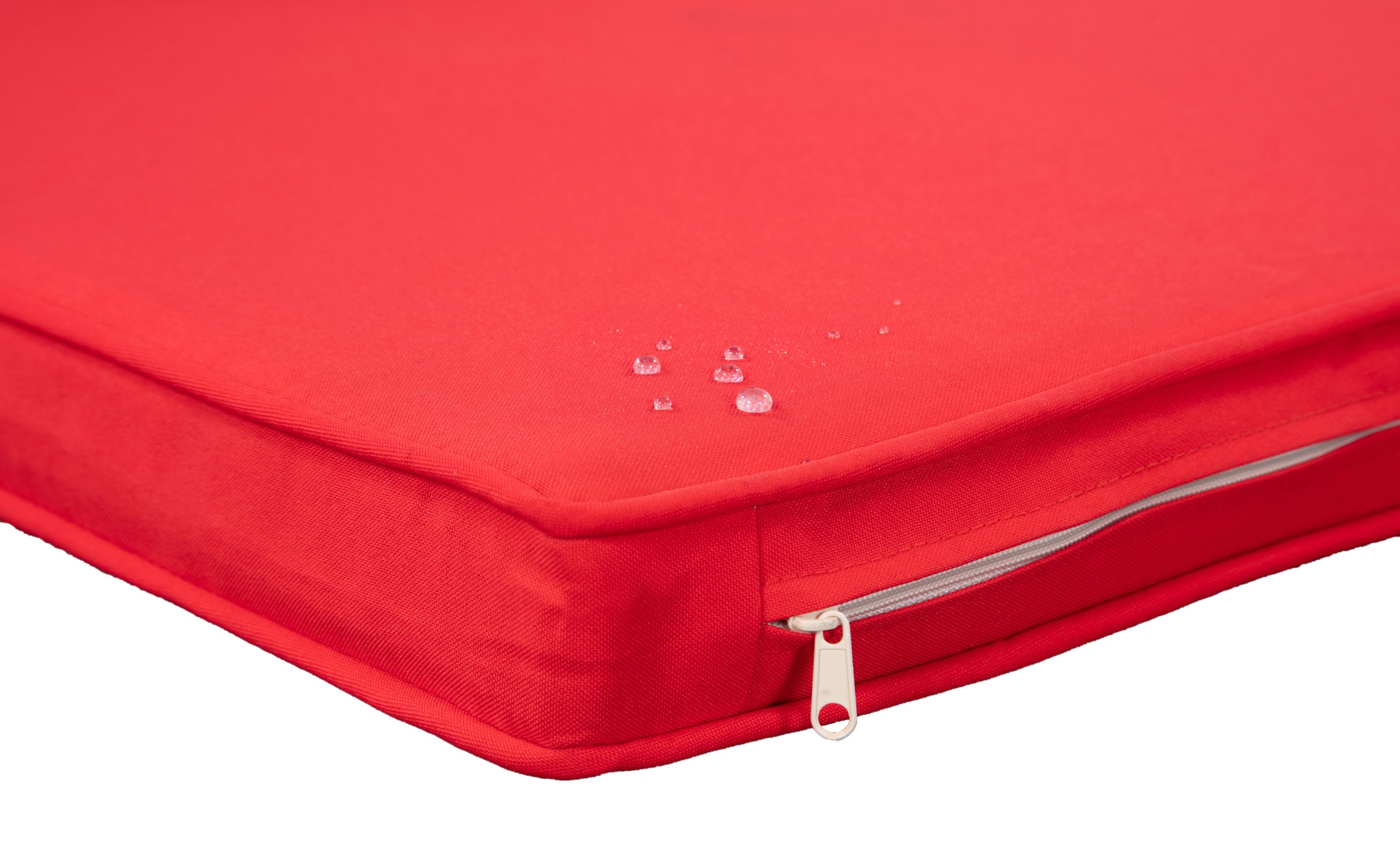 Ersatzkissen Rattangarnitur MANHATTAN rot 2er Set