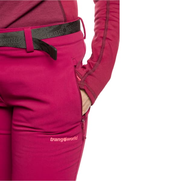 Pantalon randonnée TRANGOWORLD W CAUSIAT RED BUD