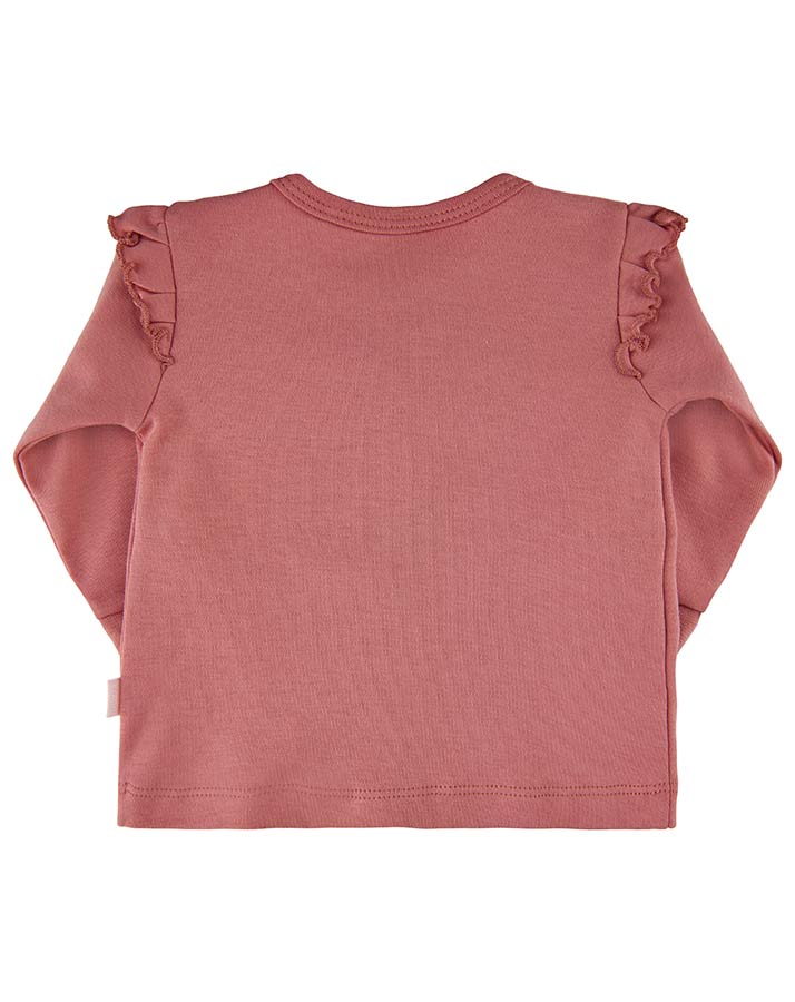 Langarmshirt INFINITY SOLID in altrosa