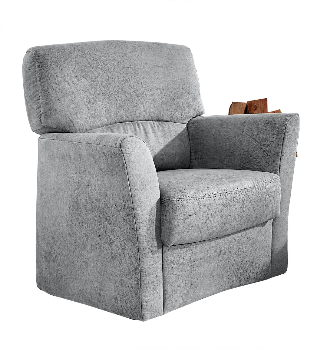 Sessel Stoffbezug frostgrau