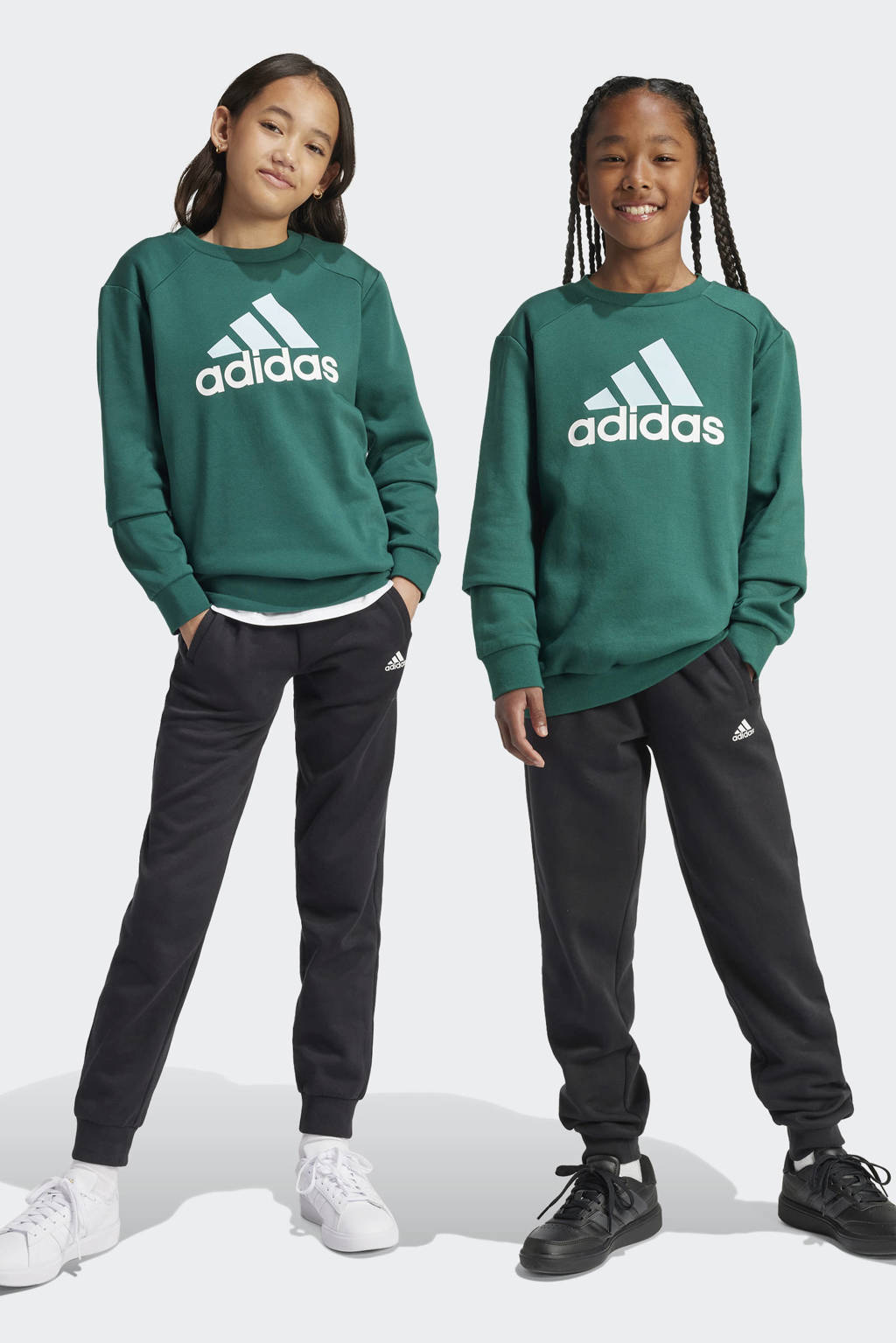 adidas joggingpak groen/zwart