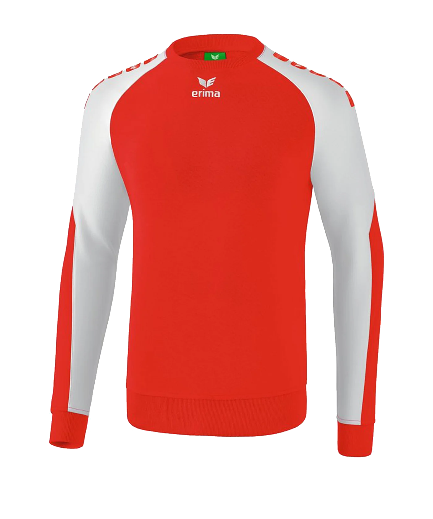 Erima Essential 5-C Sweatshirt Rot Weiss