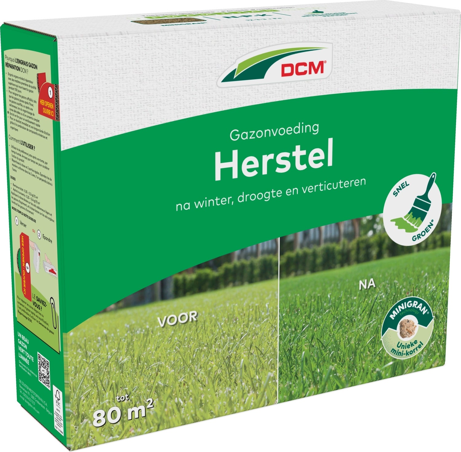 DCM Gazonvoeding Herstel 80 m² 3 kg