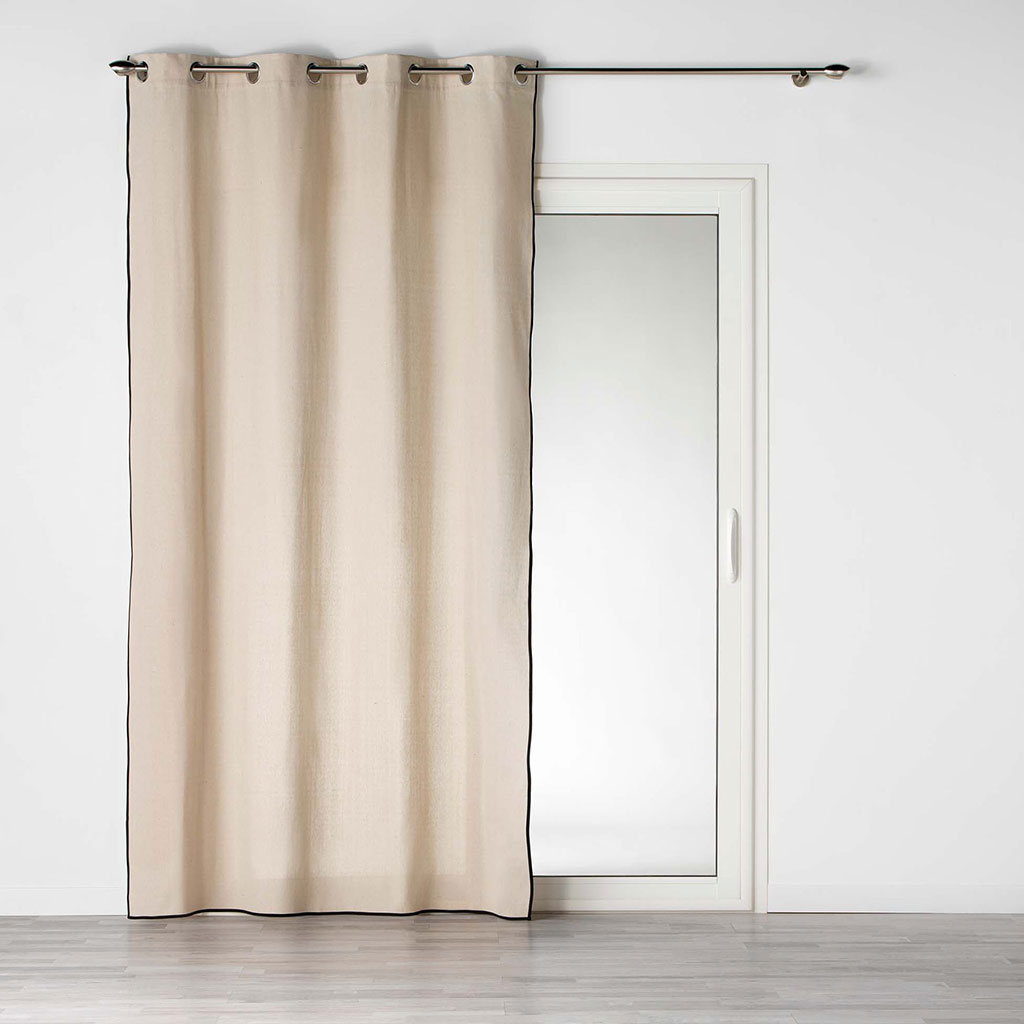 Rideau à œillets CAPRIA en poly coton 140x240cm