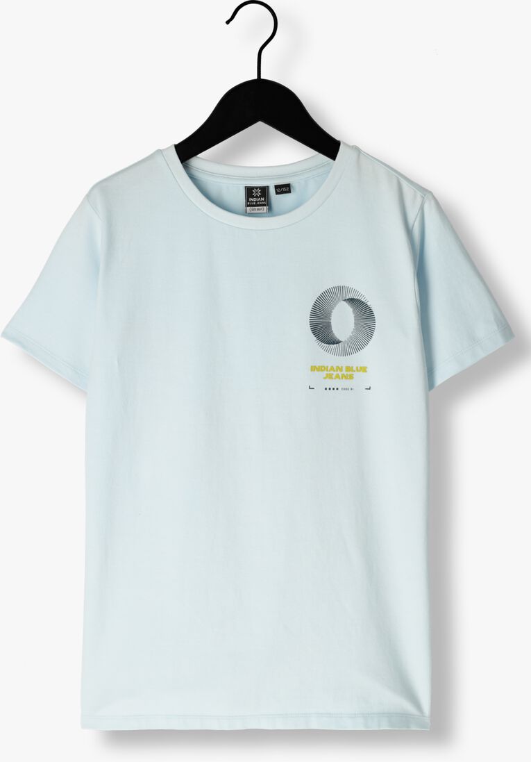 INDIAN BLUE JEANS lichtblauwe indian blue jeans t-shirt t-shirt indian backprint