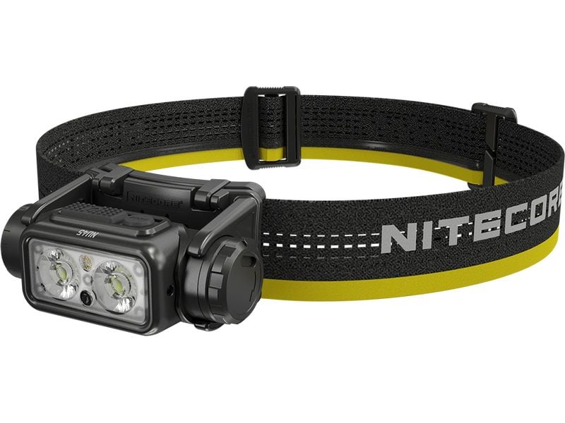 Nitecore Stirnlampe NU45, 1700 Lumen Gelb/Schwarz Kopflampe