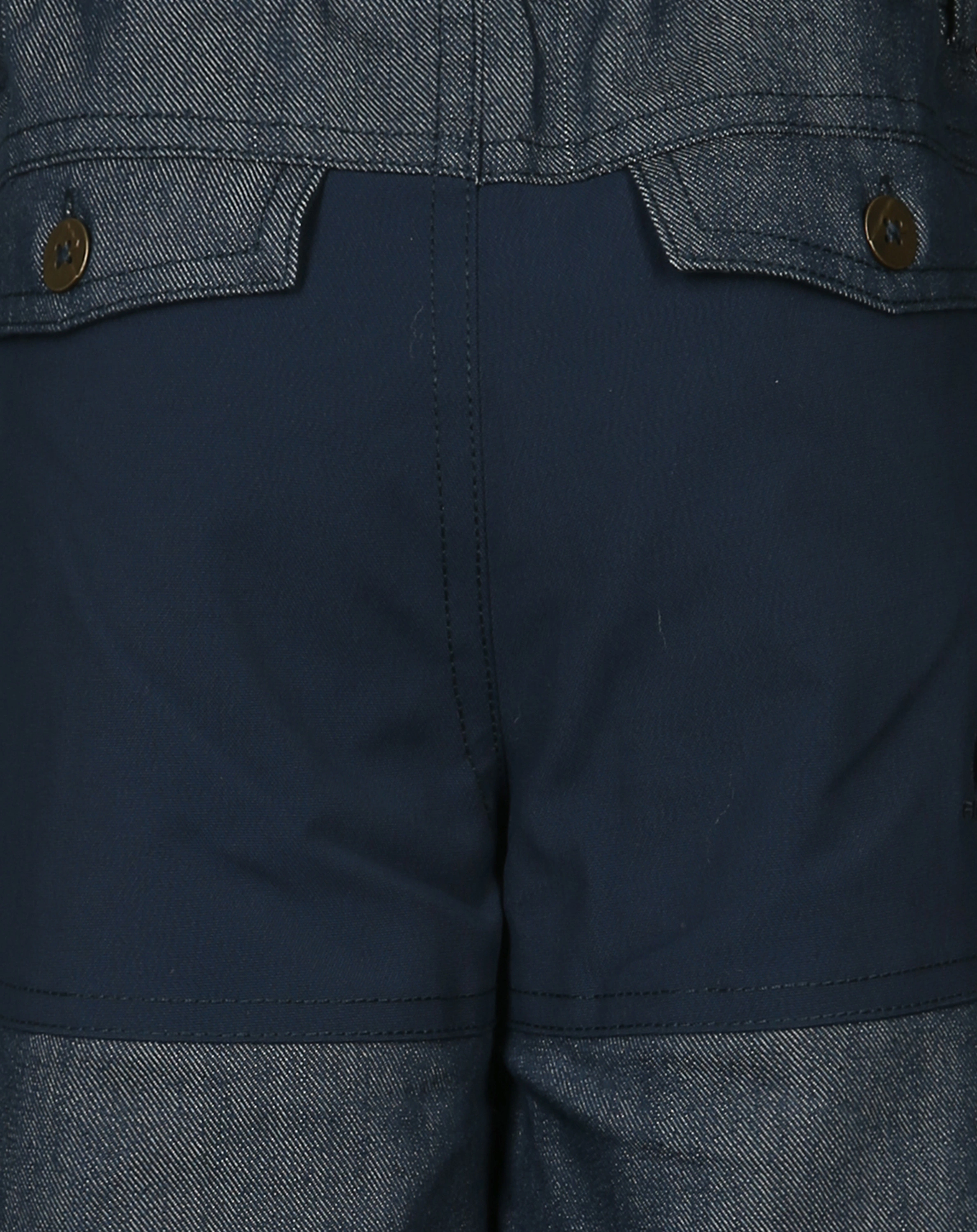 Jeans-Thermohose KALLE HUSKY verstärktem Knie in dark blue denim