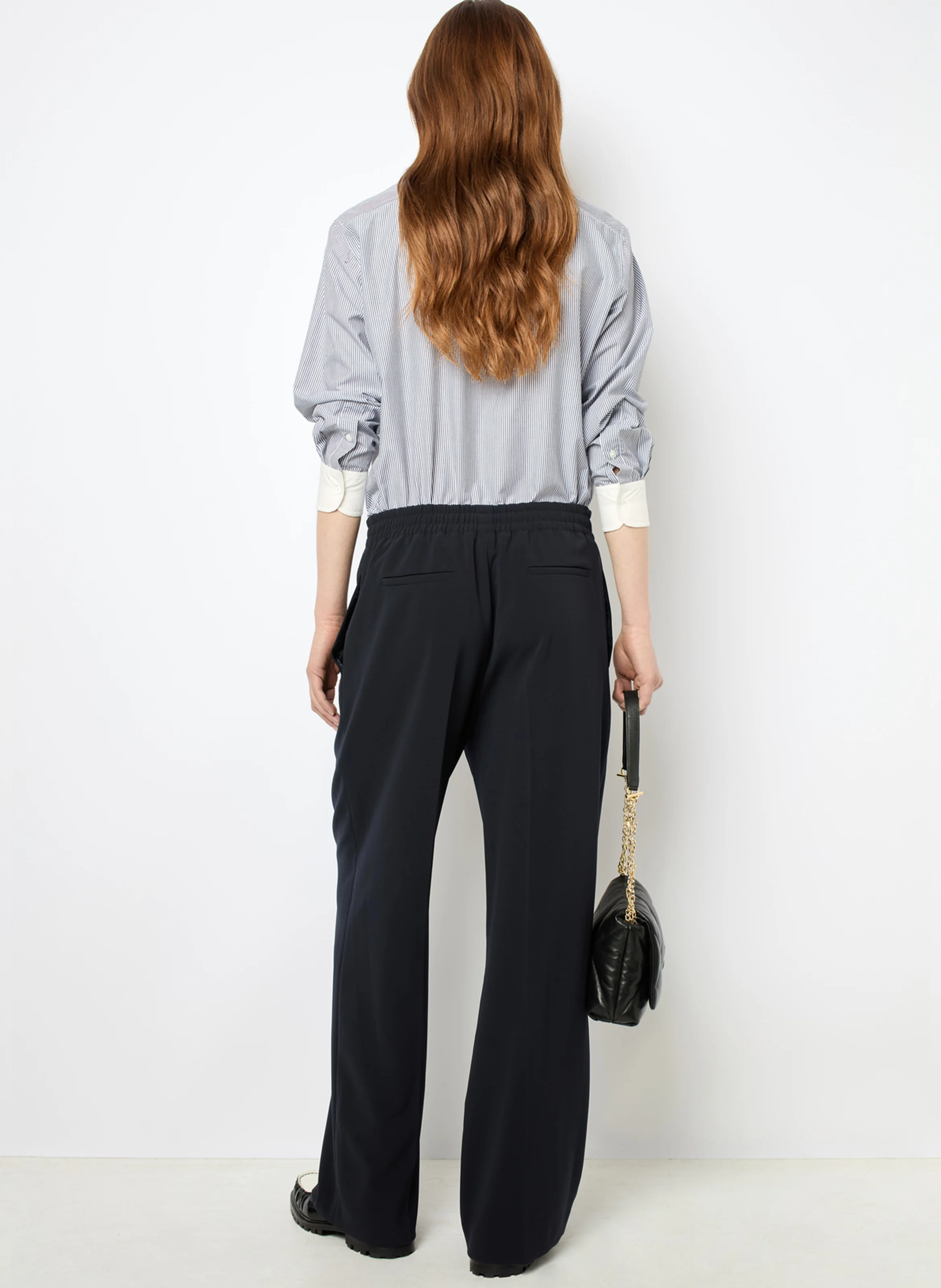 NELLY - Pantalon droit | Bleu