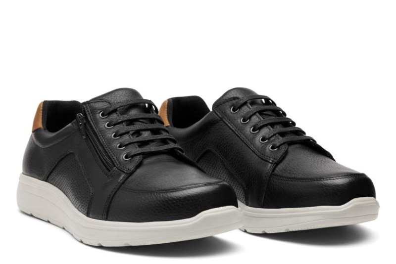 NEW FEET SKO I SORT GLATSKIND