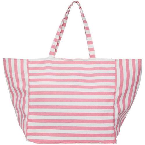 Pieces - PCSASSI LARGE TOTE BAG Rojo