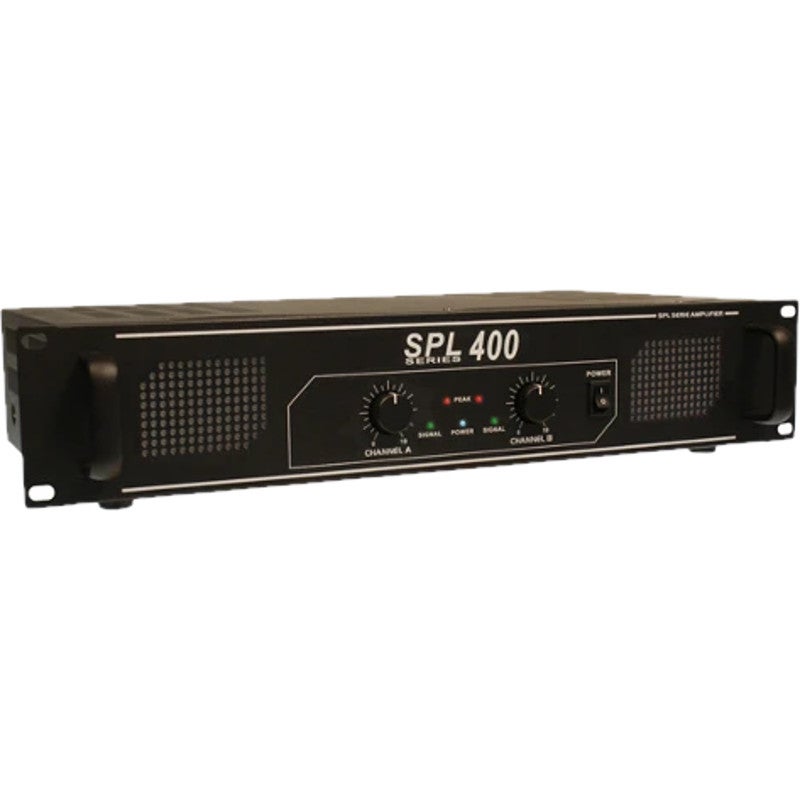 Skytec SPL400 versterker 2x 200W