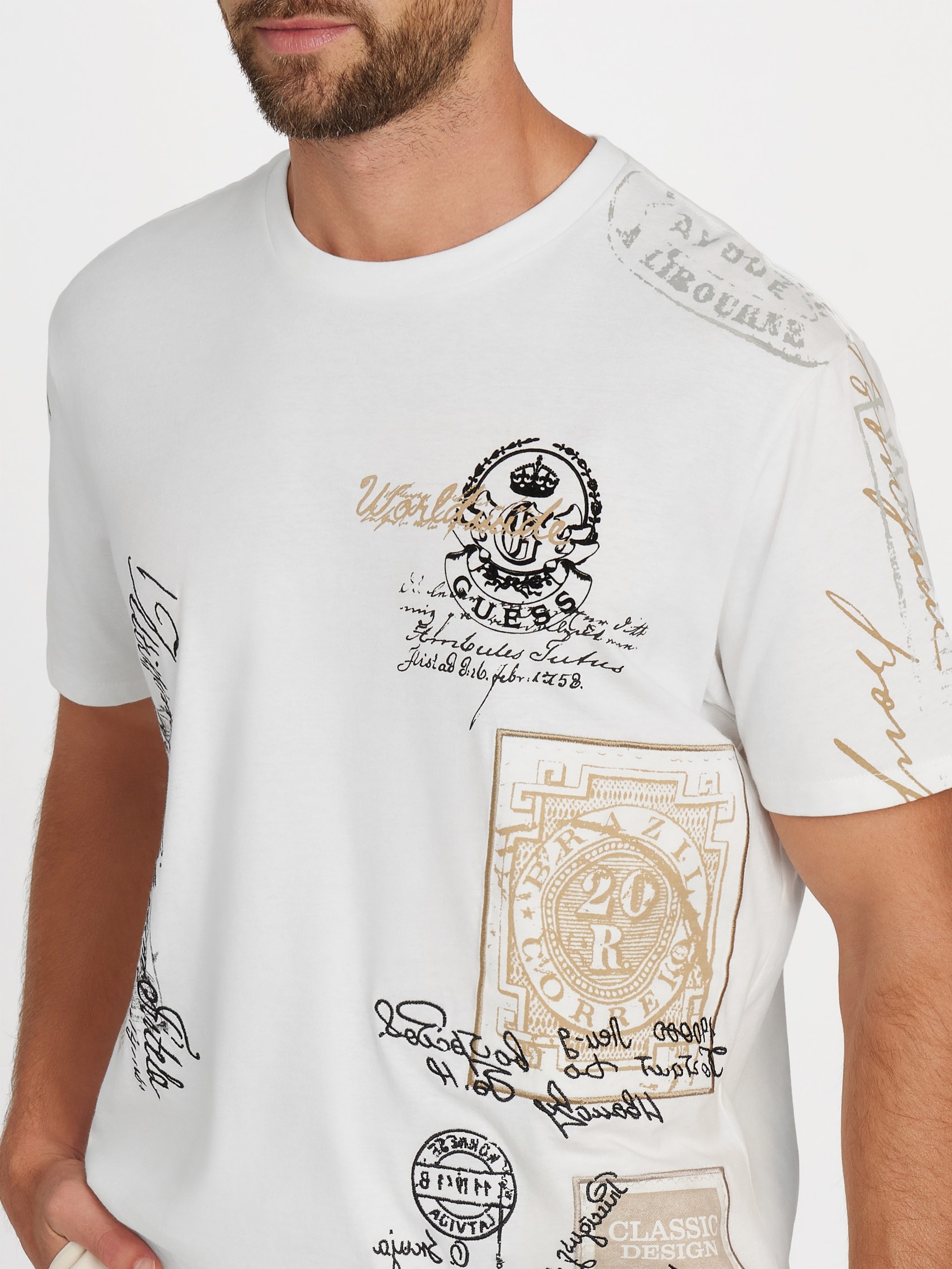 Camiseta Eco 1981 Postage Crewneck