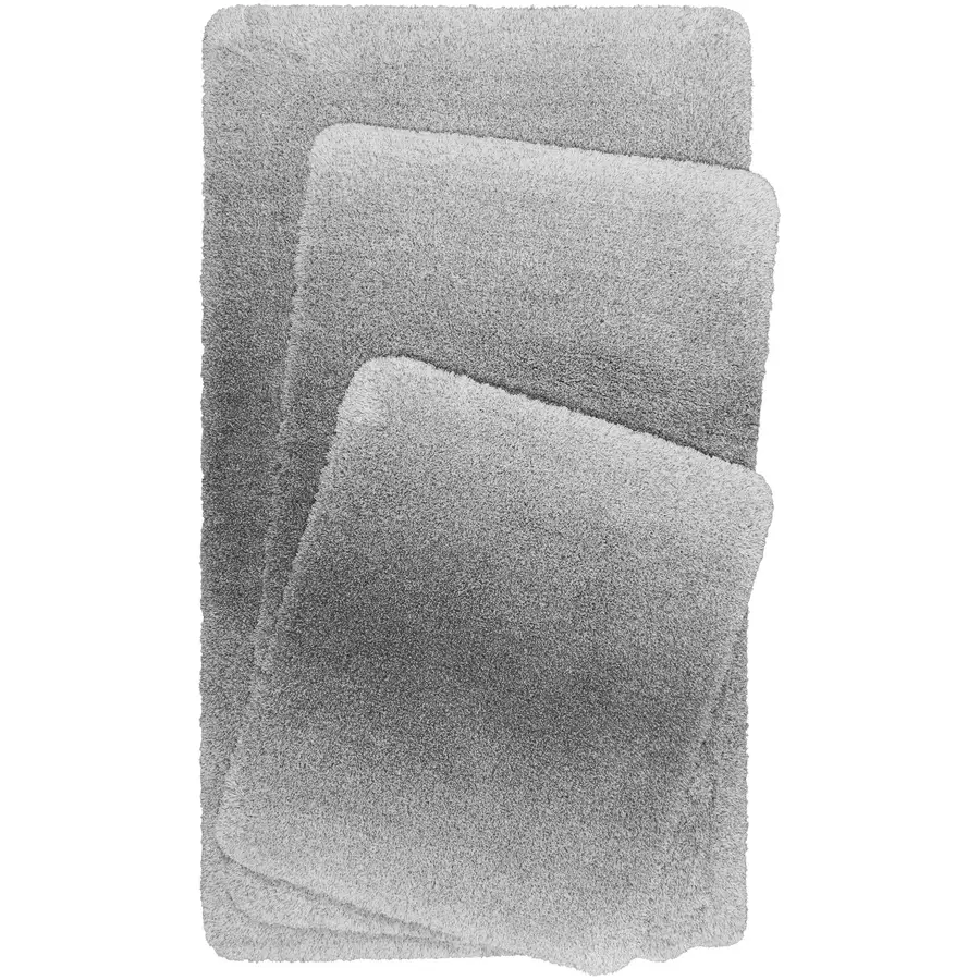 Wecon home basics Badteppich Luuk kiesel grau