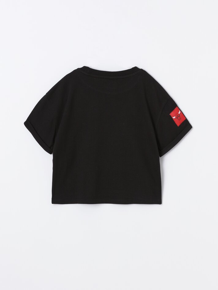 Camiseta NBA com estampa - Preta